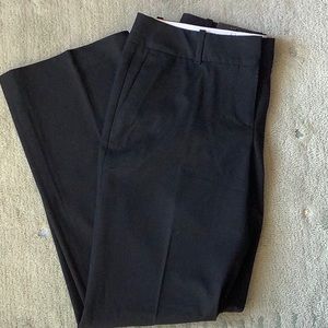 Ann Taylor Petite black trousers SZ6P NWT